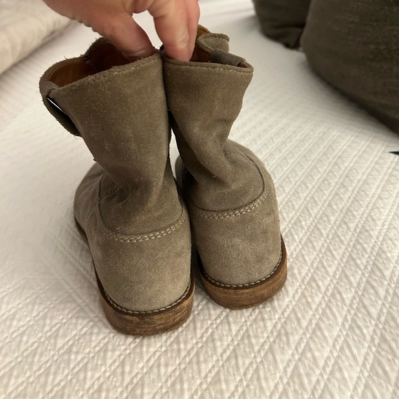 Isabel Marant suede susee ankle boots in taupe - Picture 10 of 13
